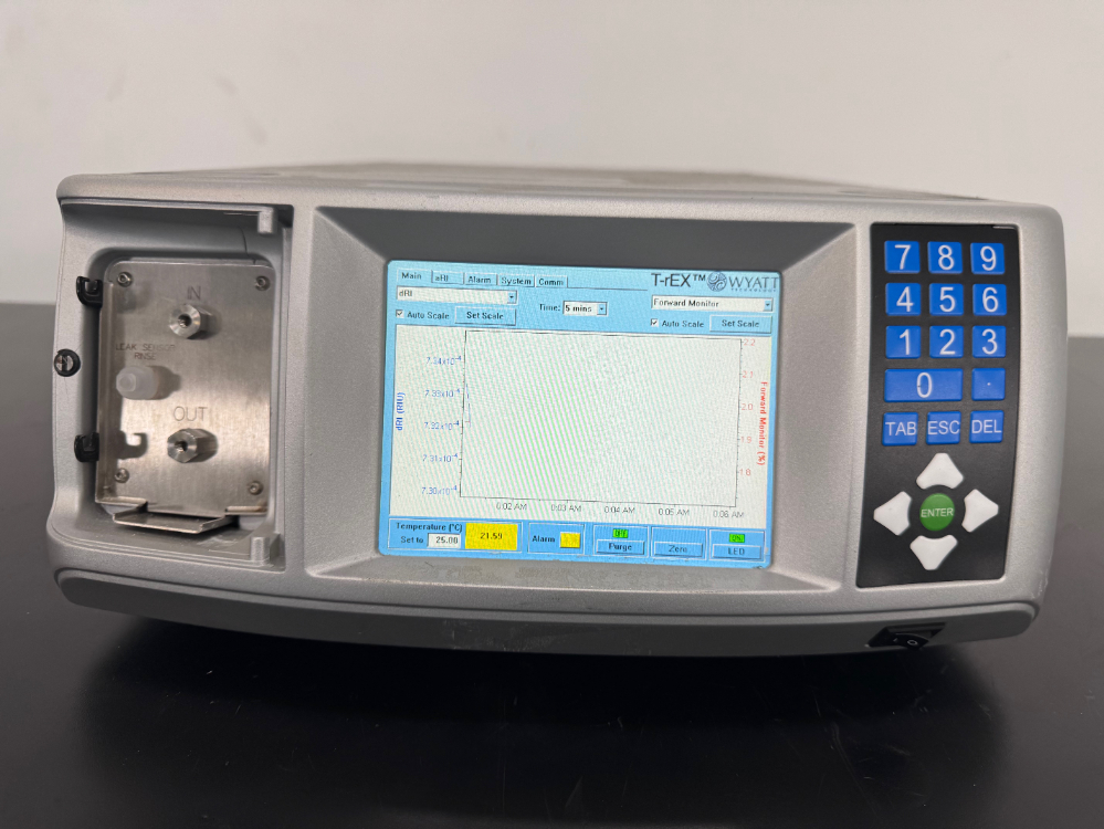 Image of Wyatt TREX Refractive Index Monitor WTREX-05 with Color Display